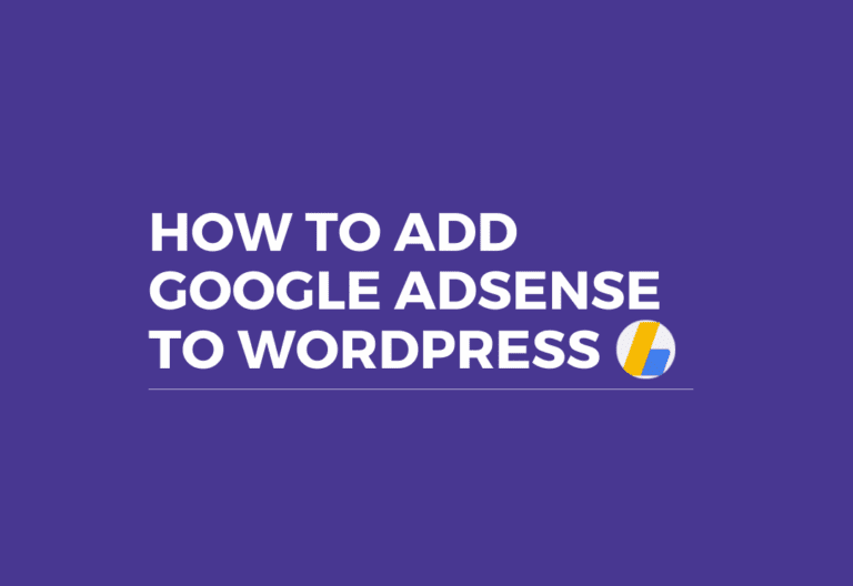 google adsense wordpress
