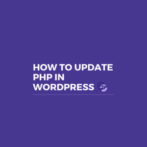 update php in wordpress