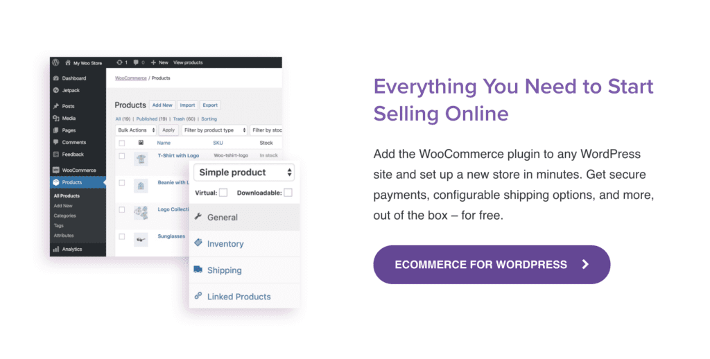 what is woocommerce